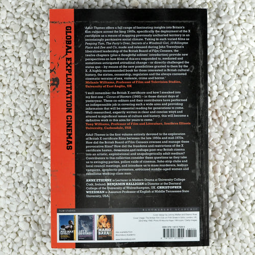 Adult Themes: British Cinema and the X Certificate in the Long 1960s - Paperback Book