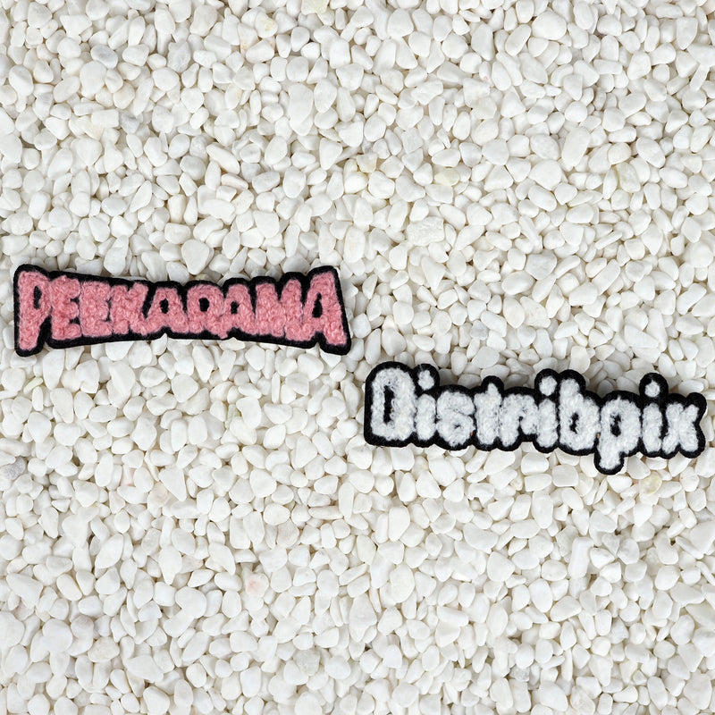 Chenille Patches - Peekarama + Distribpix