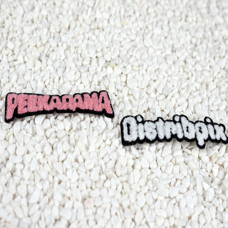 Chenille Patches - Peekarama + Distribpix