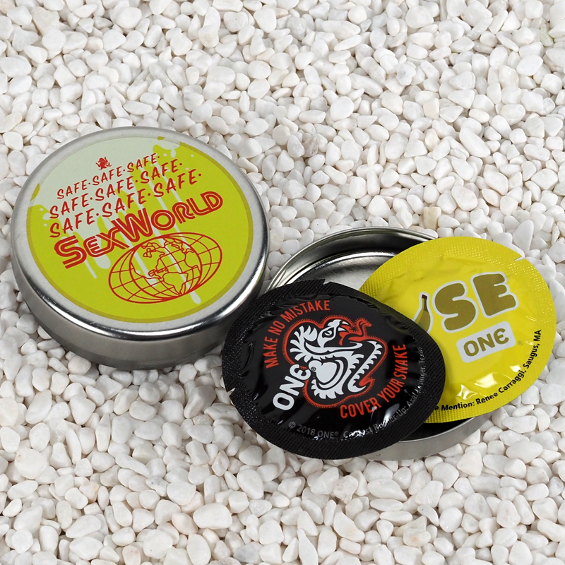 SexWorld Condom Tin