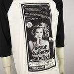 Inside Jennifer Welles - 3/4 Sleeve Jersey Shirt