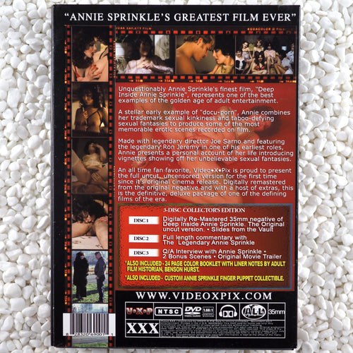 Deep Inside Annie Sprinkle: Platinum Elite Collection (3-DVD Set)
