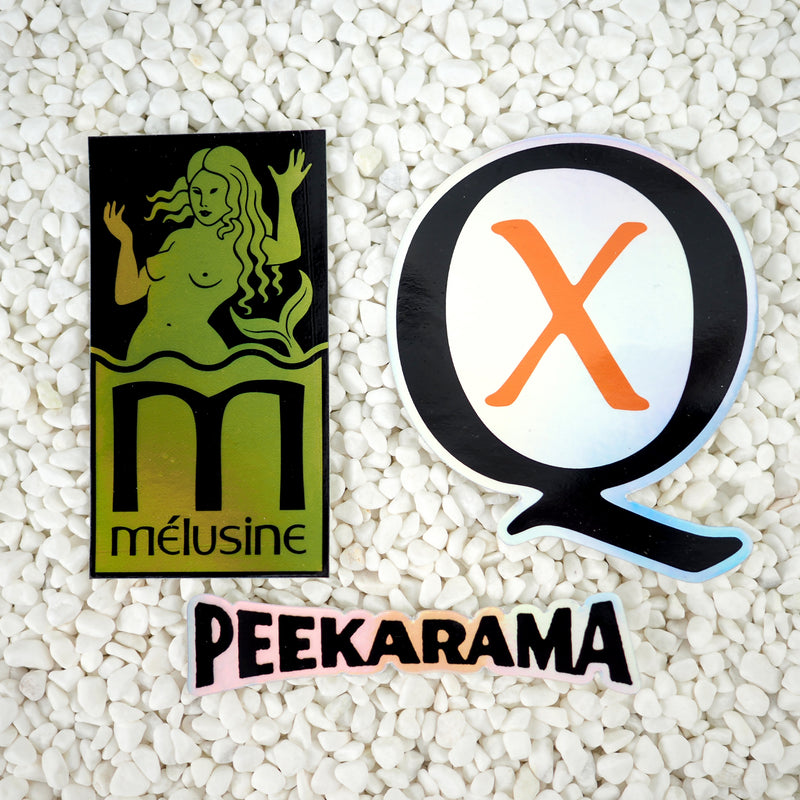 Mélusine/Quality X/Peekarama - Holographic Sticker Pack
