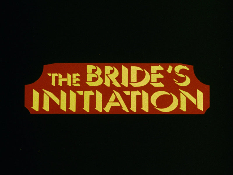 The Bride's Initiation